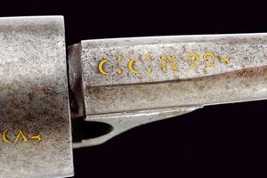 Revolver a luminello firmato F. De Luca  - Asta Rare Armi Antiche e Armature da Tutto il Mondo - Associazione Nazionale - Case d'Asta italiane