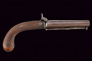Elegante pistola a luminello a due canne di S. Merolla  - Asta Rare Armi Antiche e Armature da Tutto il Mondo - Associazione Nazionale - Case d'Asta italiane