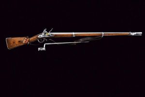 Fucile a pietra focaia AN IX con baionetta  - Asta Rare Armi Antiche e Armature da Tutto il Mondo - Associazione Nazionale - Case d'Asta italiane