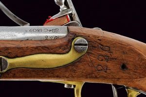 Pistola Mod. AN IX modificata AN XIII  - Asta Rare Armi Antiche e Armature da Tutto il Mondo - Associazione Nazionale - Case d'Asta italiane