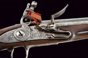 Pistola a pietra focaia Mod. 1763-66  - Asta Rare Armi Antiche e Armature da Tutto il Mondo - Associazione Nazionale - Case d'Asta italiane