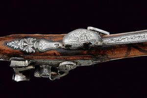 Interessante fucile alla fiorentina di Zanotti  - Asta Rare Armi Antiche e Armature da Tutto il Mondo - Associazione Nazionale - Case d'Asta italiane