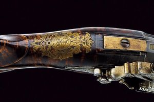 Elegante fucile alla romana  - Asta Rare Armi Antiche e Armature da Tutto il Mondo - Associazione Nazionale - Case d'Asta italiane