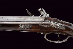 Bellissimo paio di pistole a pietra focaia  - Asta Rare Armi Antiche e Armature da Tutto il Mondo - Associazione Nazionale - Case d'Asta italiane