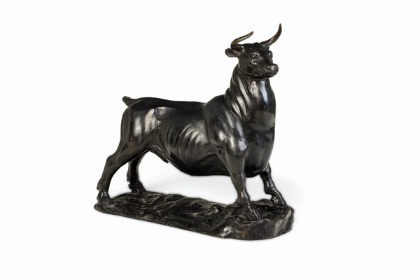 Fonditore del XIX-XX secolo Toro  - Asta Sculture del XIX e XX secolo - Associazione Nazionale - Case d'Asta italiane