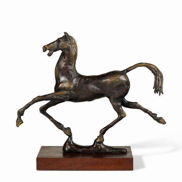 Roberto Macellaro : Cavallo  - Asta Sculture del XIX e XX secolo - Associazione Nazionale - Case d'Asta italiane