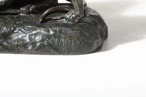 Charles Valton : Preludes a l'amour  - Asta Sculture del XIX e XX secolo - Associazione Nazionale - Case d'Asta italiane