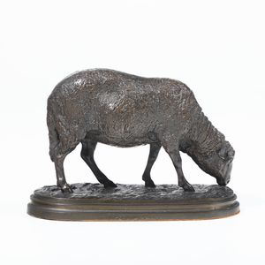 Rosa Bonheur : Pecora  - Asta Sculture del XIX e XX secolo - Associazione Nazionale - Case d'Asta italiane