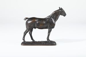 Pierre Nicolas Tourgueneff : Cavallo  - Asta Sculture del XIX e XX secolo - Associazione Nazionale - Case d'Asta italiane