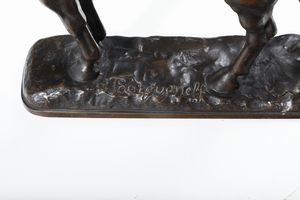 Pierre Nicolas Tourgueneff : Cavallo  - Asta Sculture del XIX e XX secolo - Associazione Nazionale - Case d'Asta italiane