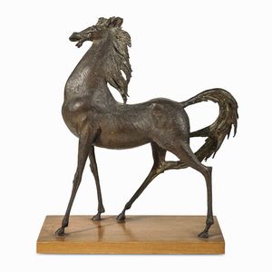 Goffredo Verginelli, Attribuito a : Cavallo  - Asta Sculture del XIX e XX secolo - Associazione Nazionale - Case d'Asta italiane