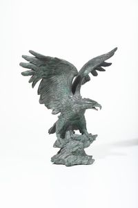 Fonditore del XX secolo Aquila  - Asta Sculture del XIX e XX secolo - Associazione Nazionale - Case d'Asta italiane