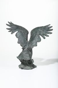 Fonditore del XX secolo Aquila  - Asta Sculture del XIX e XX secolo - Associazione Nazionale - Case d'Asta italiane