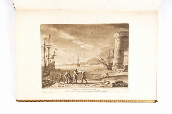 CLAUDE GELLÉE. RICHARD EARLOM LIBER VERITAS OR A COLLECTION OF TWO HUNDRED PRINTS AFTER THE ORIGINAL DESIGNS OF CLAUDE LORRAIN.  LONDON 1777-1819  - Asta Libri antichi, rarit bibliografiche e prime edizioni del '900 - Associazione Nazionale - Case d'Asta italiane