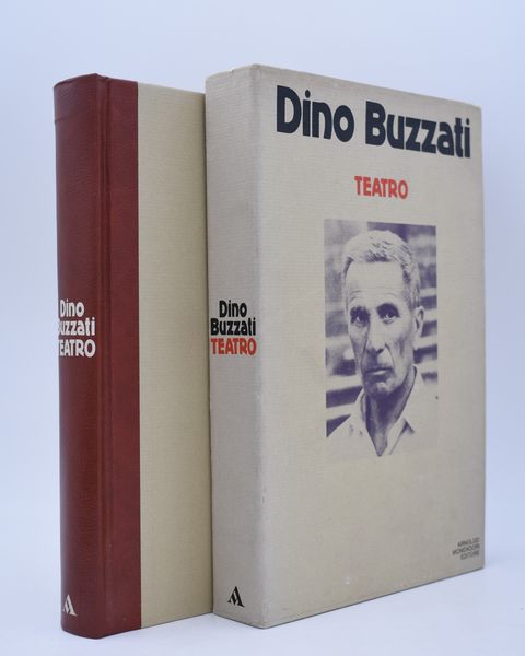 BUZZATI, Dino. TEATRO. 1980.  - Asta Libri antichi, rarit bibliografiche e prime edizioni del '900 - Associazione Nazionale - Case d'Asta italiane