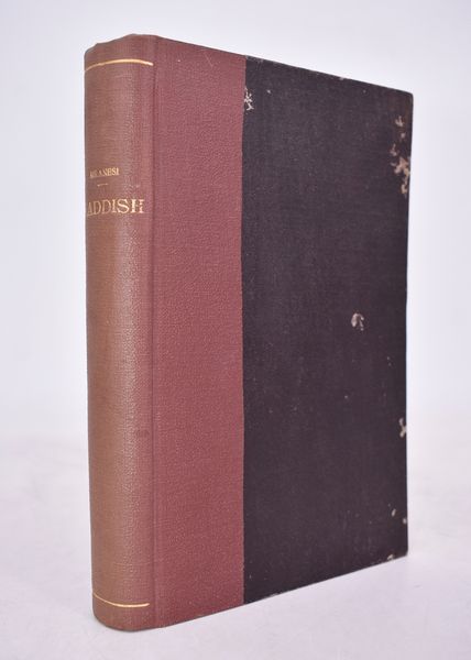 MILANESI, Guido. KADDISH. IL ROMANZO D'ISRAEL. 1930.  - Asta Libri antichi, rarit bibliografiche e prime edizioni del '900 - Associazione Nazionale - Case d'Asta italiane