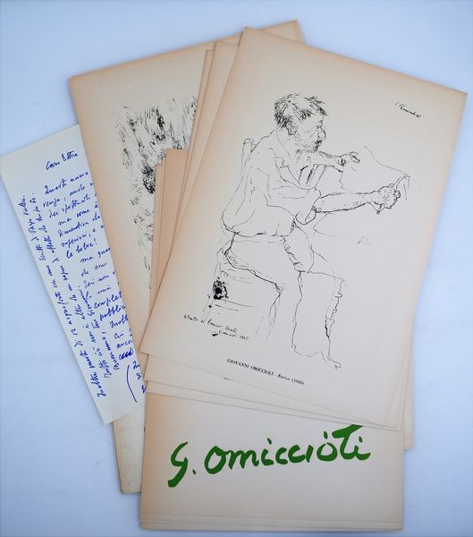 OMICCIOLI, Giovanni. GIOVANNI OMICCIOLI. 1960.  - Asta Libri antichi, rarit bibliografiche e prime edizioni del '900 - Associazione Nazionale - Case d'Asta italiane