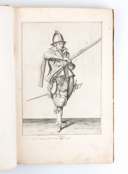 Gheyn, Jacques de II. Waffenhandlung Von Den Rören. Musquetten Undt Spiessen. Graven hagen in Hollandt 1608  - Asta Libri antichi, rarit bibliografiche e prime edizioni del '900 - Associazione Nazionale - Case d'Asta italiane