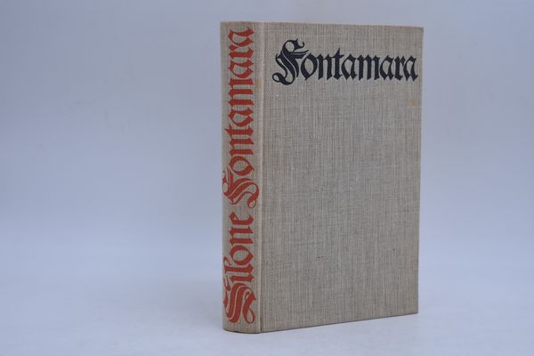 SILONE, Ignazio. FONTAMARA. ROMAN. 1933.  - Asta Libri antichi, rarit bibliografiche e prime edizioni del '900 - Associazione Nazionale - Case d'Asta italiane