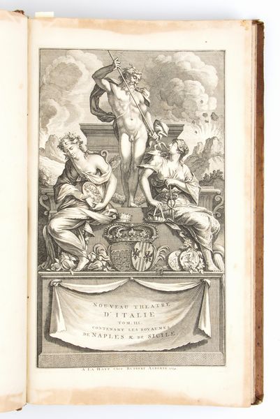 BLAEU JOHANNES. NOVUM ITALIAE THEATRUM. The Hague 1724  - Asta Libri antichi, rarit bibliografiche e prime edizioni del '900 - Associazione Nazionale - Case d'Asta italiane