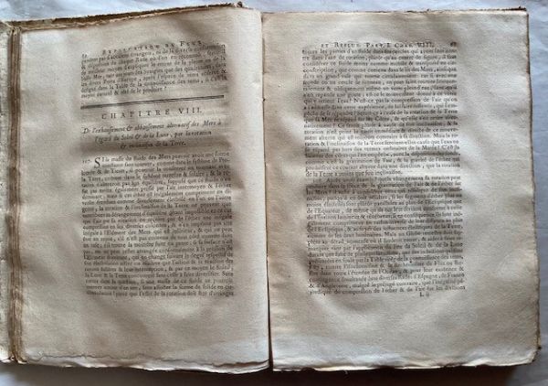 BRANCAS-VILLENEUVE. A. F. de. Explication du flux et reflux, dans leurs veritables circonstances. Paris, C.-A. Jombert, 1749.  - Asta Libri antichi, rarit bibliografiche e prime edizioni del '900 - Associazione Nazionale - Case d'Asta italiane