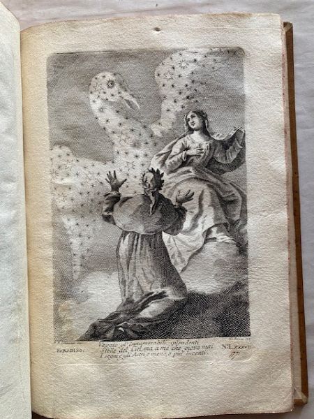 DANTE. Opere: Una collezione di tavole tratte da: La Divina Commedia con varie annotazioni e copiosi rami adornata... (&:) prose e rime liriche edite ed inedite, con copiose ed erudite aggiunte. Venezia, Zatta, 1757-1758.  - Asta Libri antichi, rarit bibliografiche e prime edizioni del '900 - Associazione Nazionale - Case d'Asta italiane