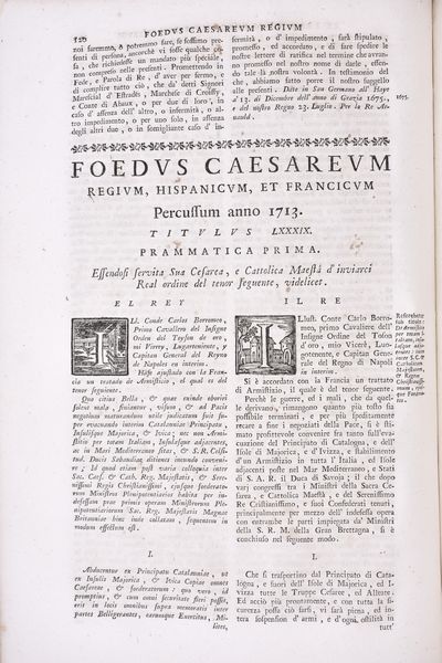 Vario, Domenico Alfeno (1729-ca.1794): Pragmaticae edicta decreta interdicta regiaeque sanctiones Regni Neapolitani quae … Dominicus Alfenus Varius recensuit …” t. I e II sumptibus Antonii Cervonii - Neapoli 1772  - Asta Libri antichi, rarit bibliografiche e prime edizioni del '900 - Associazione Nazionale - Case d'Asta italiane