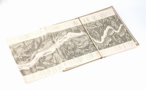 Panorama des Rheins und seiner nächsten Umgebungen von Mainz bis Cöln Nach der Natur aufgenommen von F. W. Delkeskamp. Frankfurt a.M. bei Friedrich Wilmans 1825  - Asta Libri antichi, rarit bibliografiche e prime edizioni del '900 - Associazione Nazionale - Case d'Asta italiane