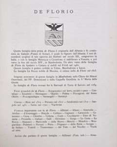 ANDIDA GONZAGA, Berardo. Memorie delle Famiglie Nobili delle Province Meridionali d'Italia. Napoli , Stabil. Tipog. del Cav. De Angelis e Filgio - 1875 / 1882  - Asta Libri antichi, rarit bibliografiche e prime edizioni del '900 - Associazione Nazionale - Case d'Asta italiane