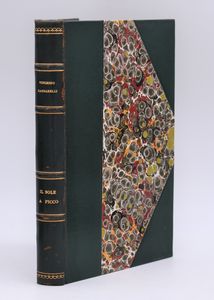 CARDARELLI, Vincenzo. IL SOLE A PICCO. 1929.  - Asta Libri antichi, rarit bibliografiche e prime edizioni del '900 - Associazione Nazionale - Case d'Asta italiane