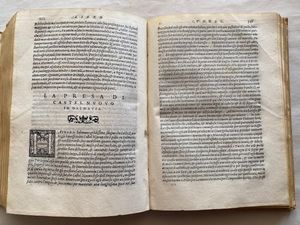 SANSOVINO FRANCESCO. Dell'historia universale dell'origine et imperio de Turchi raccolta da m. Francesco Sansovino. Libri tre. Ne quali si contengono le leggi, gli offici, i costumi di quella natione così in tempo di pace come di guerra ... Con le vite particolari de i principi Ottomanni cominciando dal primo che fondò il Regno sino al presente sultan Solimano. Con Privilegio per anni X. Venice: (Francesco Sansovino editor): appresso Francesco Rampazetto, 1564.  - Asta Libri antichi, rarit bibliografiche e prime edizioni del '900 - Associazione Nazionale - Case d'Asta italiane