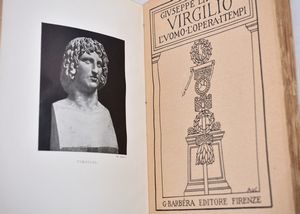 LIPPARINI, Giuseppe.  VIRGILIO. L'UOMO, L'OPERA, I TEMPI. 1925.  - Asta Libri antichi, rarit bibliografiche e prime edizioni del '900 - Associazione Nazionale - Case d'Asta italiane