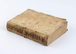 GUILELMUS DURANTUS. RATIONALE DIVINORUM. Venezia 1568  - Asta Libri antichi, rarit bibliografiche e prime edizioni del '900 - Associazione Nazionale - Case d'Asta italiane