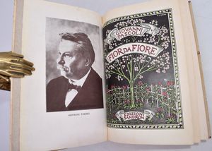 PASCOLI, Giovanni. FIOR DA FIORE. 1931.  - Asta Libri antichi, rarit bibliografiche e prime edizioni del '900 - Associazione Nazionale - Case d'Asta italiane