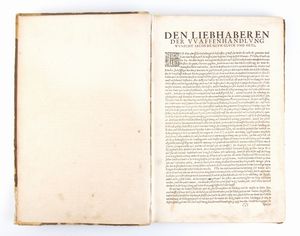 Gheyn, Jacques de II. Waffenhandlung Von Den Rören. Musquetten Undt Spiessen. Graven hagen in Hollandt 1608  - Asta Libri antichi, rarit bibliografiche e prime edizioni del '900 - Associazione Nazionale - Case d'Asta italiane