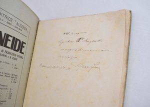 PERRONI, Giovanni Fiore. A TEMPU PERSU. VERSI SICILIANI (CON APPENDICE). 1931.  - Asta Libri antichi, rarit bibliografiche e prime edizioni del '900 - Associazione Nazionale - Case d'Asta italiane