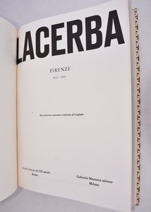 LACERBA. FIRENZE 1913-1915 + INTRODUZIONE A LACERBA. 1970.  - Asta Libri antichi, rarit bibliografiche e prime edizioni del '900 - Associazione Nazionale - Case d'Asta italiane