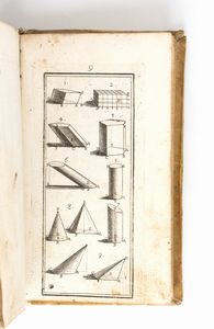 FERDIANANDO GALLI BIBIENA. DIREZIONE A GIOVANI STUDENTI NEL DISEGNO DELL'ARCHITETTURA CIVILE. Bologna 1731-32  - Asta Libri antichi, rarit bibliografiche e prime edizioni del '900 - Associazione Nazionale - Case d'Asta italiane