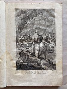 DANTE. Opere: Una collezione di tavole tratte da: La Divina Commedia con varie annotazioni e copiosi rami adornata... (&:) prose e rime liriche edite ed inedite, con copiose ed erudite aggiunte. Venezia, Zatta, 1757-1758.  - Asta Libri antichi, rarit bibliografiche e prime edizioni del '900 - Associazione Nazionale - Case d'Asta italiane