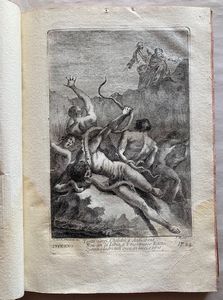 DANTE. Opere: Una collezione di tavole tratte da: La Divina Commedia con varie annotazioni e copiosi rami adornata... (&:) prose e rime liriche edite ed inedite, con copiose ed erudite aggiunte. Venezia, Zatta, 1757-1758.  - Asta Libri antichi, rarit bibliografiche e prime edizioni del '900 - Associazione Nazionale - Case d'Asta italiane