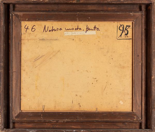 Alessandro Lupo : Frutta autunnale  - Asta Petits-Matres / Arte Figurativa tra XIX e XX Secolo - Parte 1 - Associazione Nazionale - Case d'Asta italiane