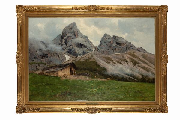 GUGLIELMO CIARDI : Cimon della Pala  - Asta Petits-Matres / Arte Figurativa tra XIX e XX Secolo - Parte 1 - Associazione Nazionale - Case d'Asta italiane