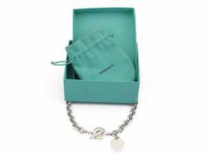 Tiffany & Co, collana in argento 925/1000  - Asta Gioielli e Orologi - Associazione Nazionale - Case d'Asta italiane