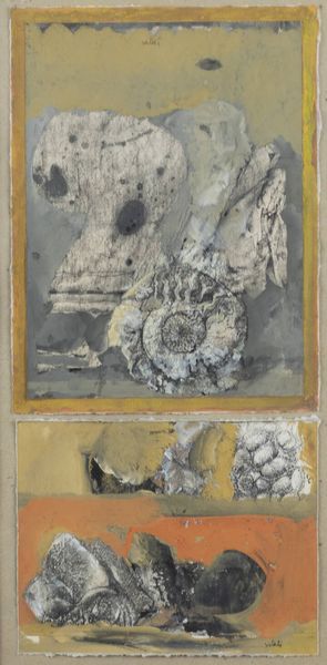 GIANCARLO VITALI Bellano (LC) 1928-2018 : Ammonite-lotto composto da un monotipo e da una carta  - Asta Collezione Vallora - Dipinti - Associazione Nazionale - Case d'Asta italiane