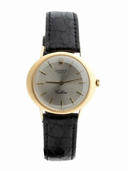 ROLEX Cellini: orologio da polso uomo in oro  - Asta Gioielli e Argenti Moderni e Contemporanei - Associazione Nazionale - Case d'Asta italiane