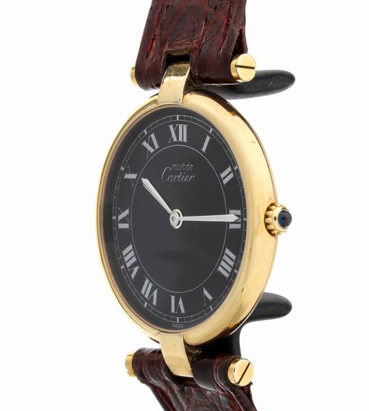 LE MUST DE CARTIER: orologio polso Lady  - Asta Gioielli e Argenti Moderni e Contemporanei - Associazione Nazionale - Case d'Asta italiane