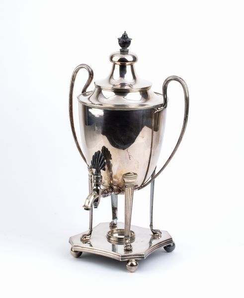 Samovar in metallo argentato - Inghilterra, XIX secolo, argentiere The Alexander Clark Manufacturing Co.  - Asta Gioielli e Argenti Moderni e Contemporanei - Associazione Nazionale - Case d'Asta italiane