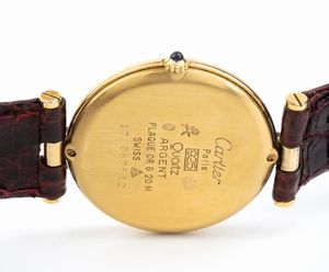 LE MUST DE CARTIER: orologio polso Lady  - Asta Gioielli e Argenti Moderni e Contemporanei - Associazione Nazionale - Case d'Asta italiane