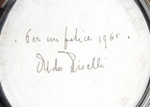 Sei piattini in argento - Italia, XX secolo  - Asta Gioielli e Argenti Moderni e Contemporanei - Associazione Nazionale - Case d'Asta italiane