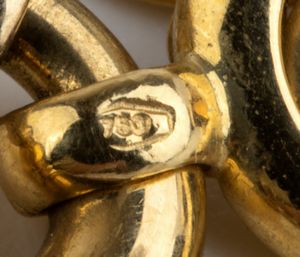 Girocollo a maglie concatenate in oro  - Asta Gioielli e Argenti Moderni e Contemporanei - Associazione Nazionale - Case d'Asta italiane